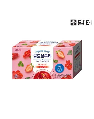 [보리보리]  콜드브루티 딸기 히비스커스 20T