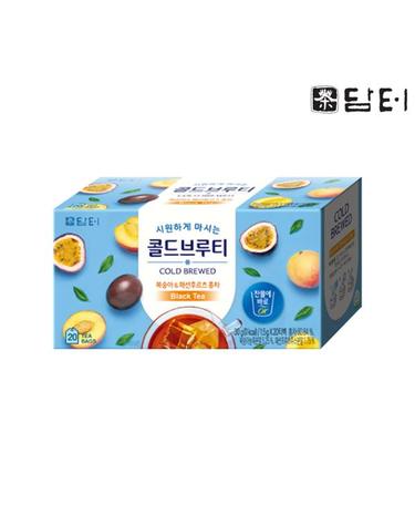[보리보리]  콜드브루티 복숭아 패션후르츠 홍차 20T