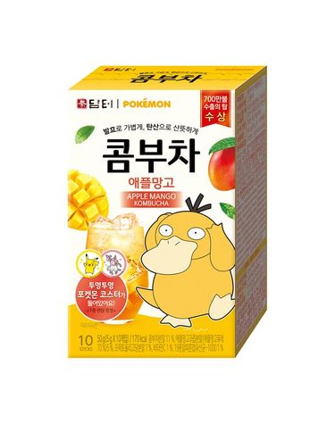 [보리보리]  포켓몬 콤부차 애플망고 10T