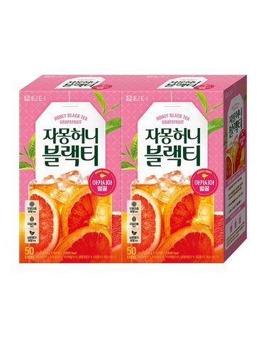 [보리보리]  자몽 허니 블랙티 50T 2개