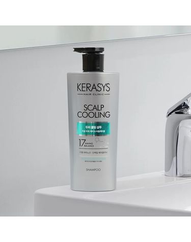 애경 [보리보리] 케라시스 두피 클리닉 단백질 쿨 샴푸 600ml
