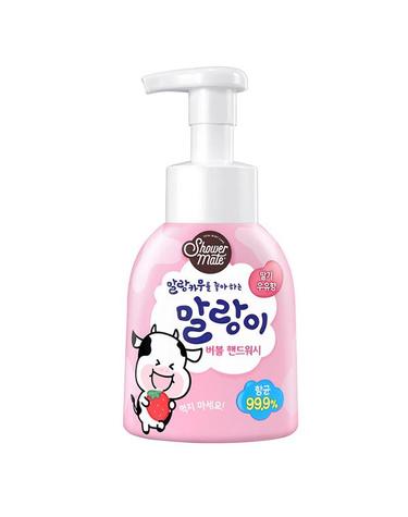 [보리보리]  샤워메이트 말랑이 버블 핸드워시 딸기 본품 300ml