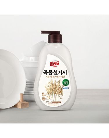 [보리보리]  트리오 우리밀 주방세제 750ml 용기