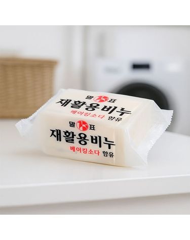 [보리보리] 말표 재활용 세탁비누 베이킹소다 함유 400g