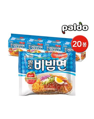 [보리보리]  봉지라면 비빔면 20입5입x4개