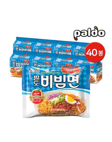 [보리보리]  봉지라면 비빔면 40입5입x8개