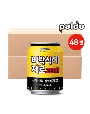 [보리보리]  비락식혜 제로 238ml 48캔24캔x2개