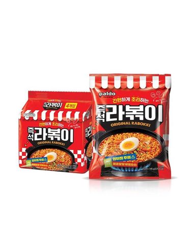 [보리보리]  즉석 라볶이 4개입 / 봉지라면