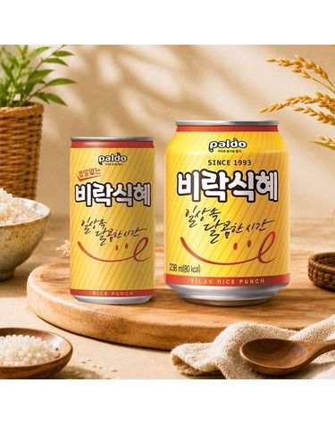 [보리보리]  밥알없는 비락식혜 175ml 30캔 + 비락식혜 238ml 24캔