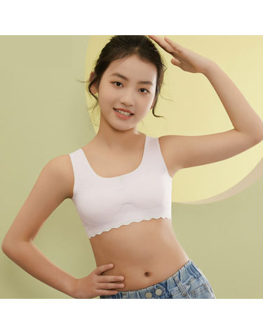 [보리보리] 햄라인 주니어브라 스포츠 브라탑 주니어속옷 브래지어 8350
