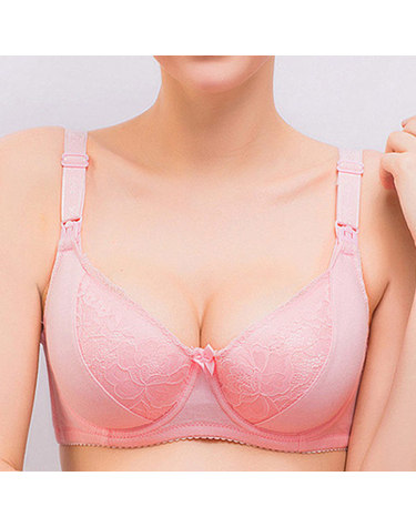 [보리보리] 임산부 레이스수유브라 9077 빅사이즈 와이어 속옷