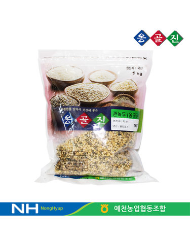 [보리보리] 예천농협 옹골진 국내산 햇 잡곡 깐녹두 1kg