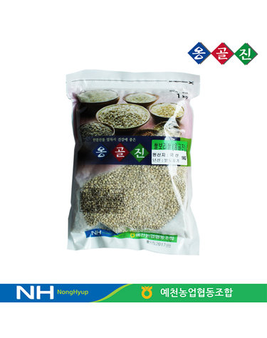 [보리보리] 예천농협 옹골진 국내산 햇 잡곡 쌀보리쌀 1kg