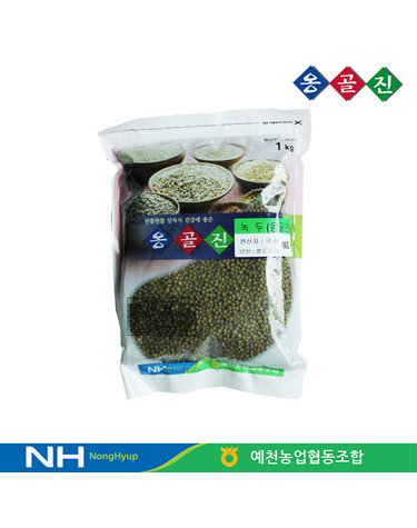 [보리보리] 예천농협 옹골진 국내산 햇 잡곡 녹두 1kg