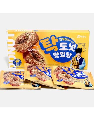 [보리보리] 탁촌장 약과도나츠 탁도넛 맛있당 3개입