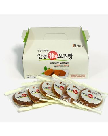 [보리보리] 탁촌장 찰보리빵 안동참마 보리빵 10개입