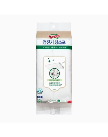 [보리보리] 3M 정전기 청소포 대형 30매