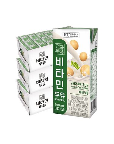 [보리보리] 비타민두유 190ml 72팩24팩 3박스