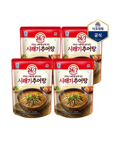 [보리보리] 24/7 시래기추어탕 500g X 4개
