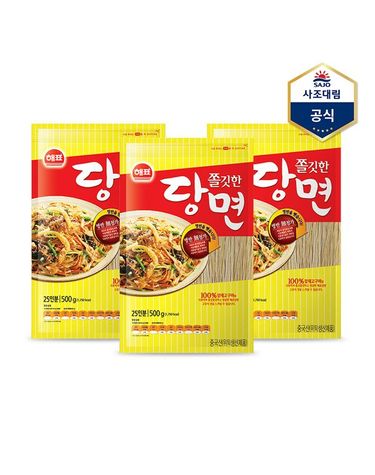 [보리보리] 쫄깃한 당면 500g X 3개