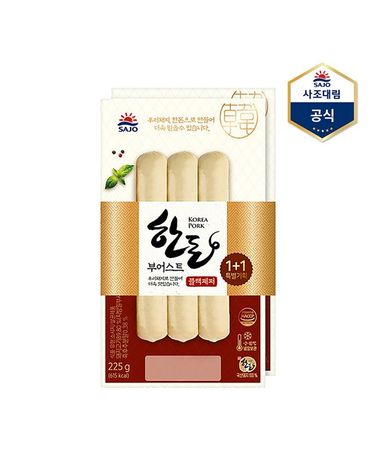 사조대림 [보리보리] 한돈부어스트 블랙페퍼 450g2252 X 1개