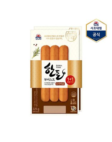 사조대림 [보리보리] 한돈부어스트 오리지널 450g225x2 X 1개