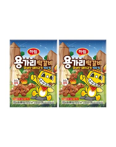 [보리보리]  용가리떡갈비 450g 2봉