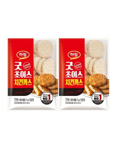 [보리보리]  치킨까스 1kg 2봉
