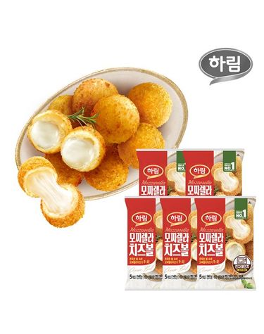 하림 [보리보리] 모짜렐라 치즈볼 140g 5개