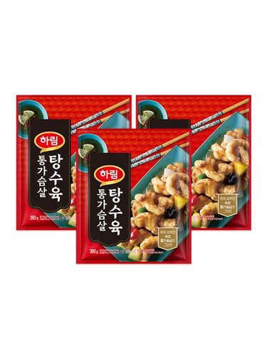 [보리보리]  통가슴살탕수육 390g 3봉