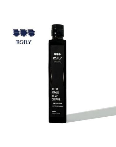 [보리보리] 로일리 냉압착 대마종자유 햄프씨드유 200ml