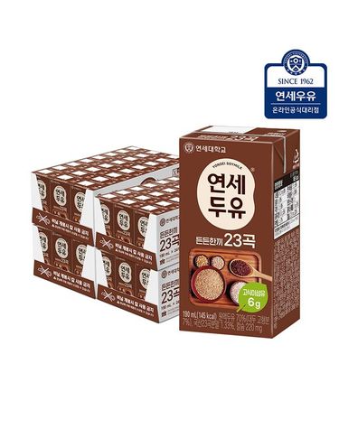 [보리보리]  든든한끼 23곡 두유 190ml 96입