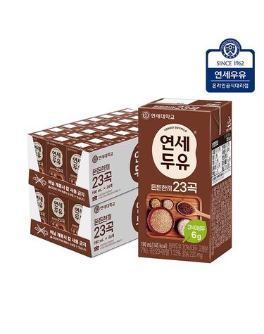 [보리보리]  든든한끼 23곡 두유 190ml 48입