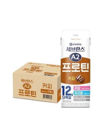 [보리보리] 세브란스 A2 프로틴 커피 190ml 16팩