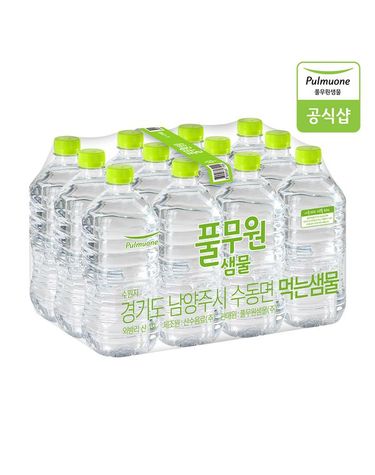 [보리보리] 생수 1L X 12병 무라벨