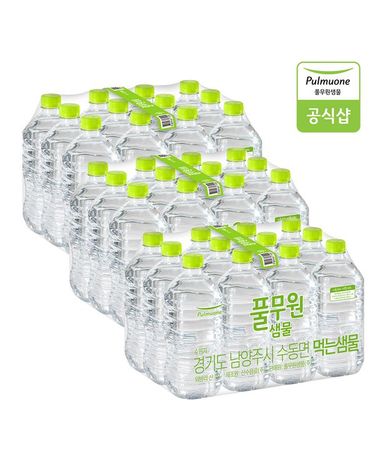 [보리보리] 생수 1L X 36병 무라벨