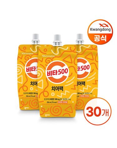 [보리보리]  비타500 치어팩 250ml X 30입