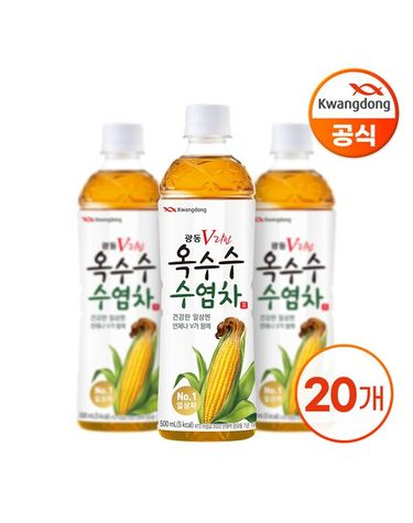 [보리보리]  옥수수수염차 500ml X 20병