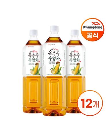 [보리보리]  옥수수수염차 1.5L X 12병