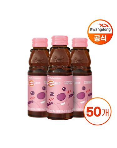 [보리보리]  비타500 콜라겐 잔망루피 100ml X 50병