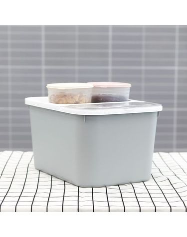 [보리보리] 마카롱 쌀통 10Kg+마카롱 다용도 잡곡통 900ml 2개
