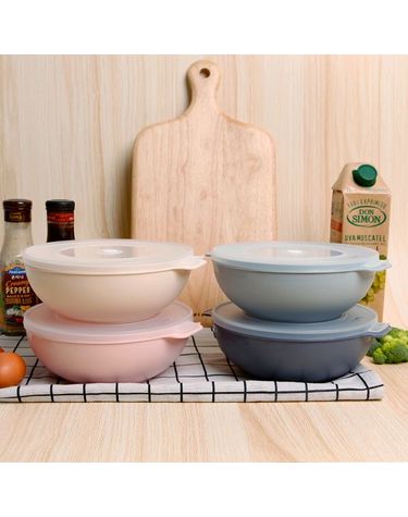 [보리보리] 쿡스 전자렌지 찜기 계란찜 라면용기 특대1L 1개