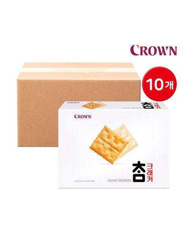 [보리보리] 크라운 참 크래커 280g 10개