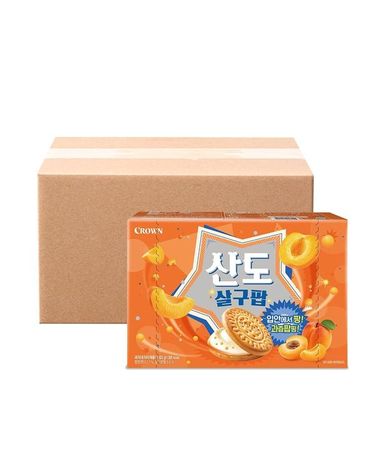 [보리보리] 크라운 산도 살구팝 323g 8개