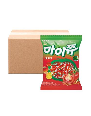 [보리보리] 크라운 마이쮸 토마토 트위스트 284g 10봉
