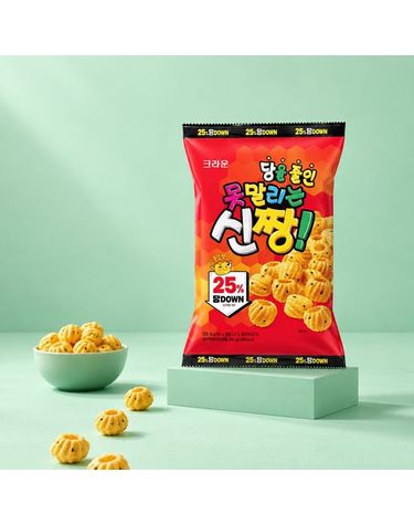 [보리보리] 크라운 당을 줄인 신짱 300g 6개