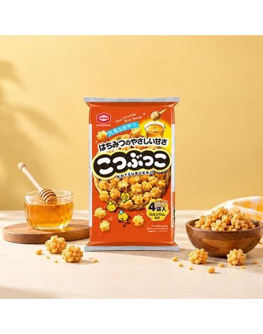 [보리보리] 카메다 코츠부코 쌀과자 100g 6개