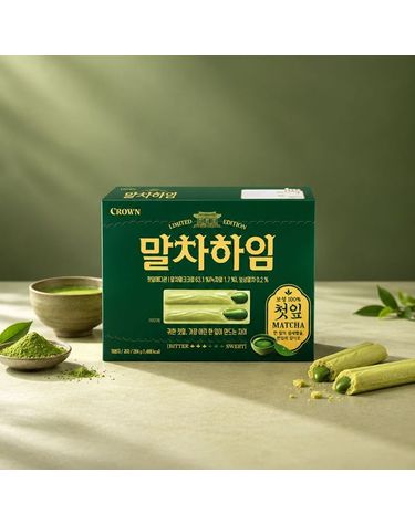 [보리보리] 크라운 말차하임 첫잎에디션 284g 3개