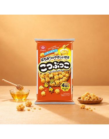 [보리보리] 카메다 코츠부코 쌀과자 100g 3개