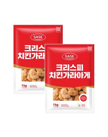 [보리보리]  크리스피 치킨 가라아게 1kg 2봉